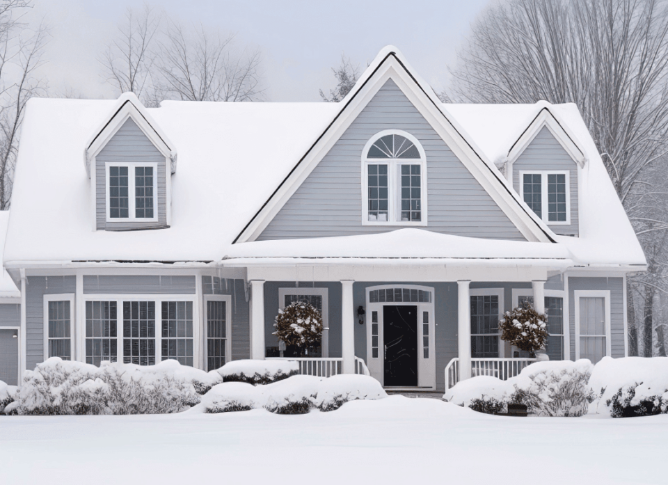 windows and doors during winter