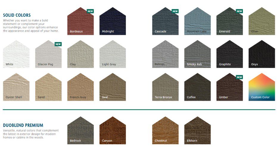 Siding Colors