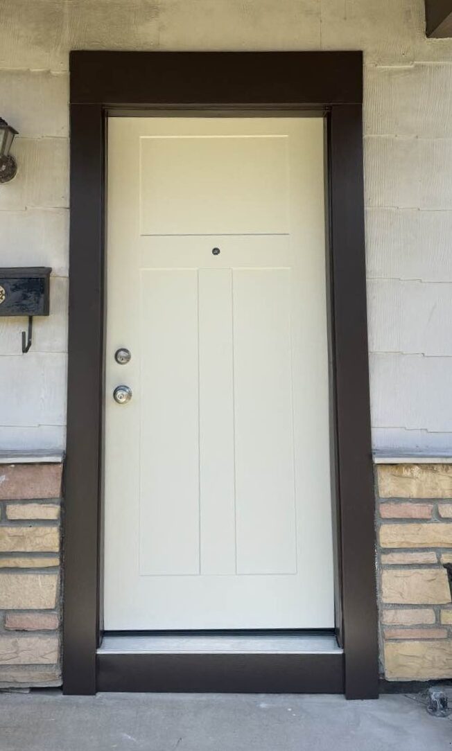 New Entry Door Utica, NY, entry door instillation by New York Sash
