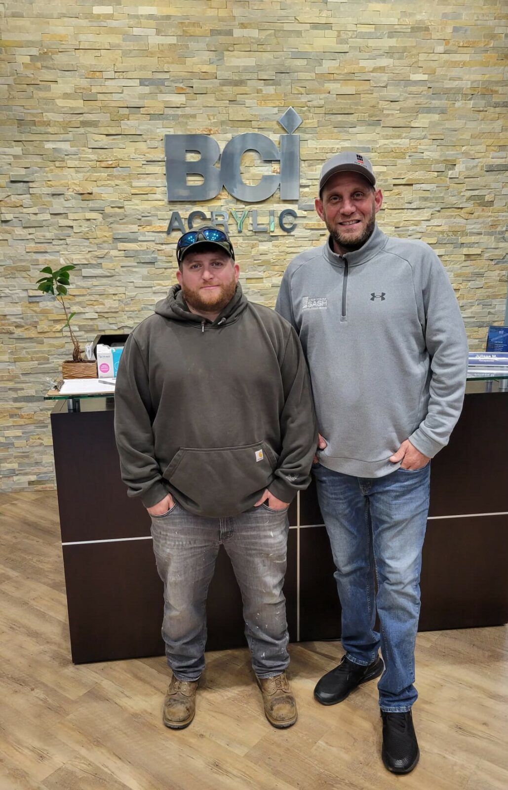 Team members Jeff & Ryan at BCI training