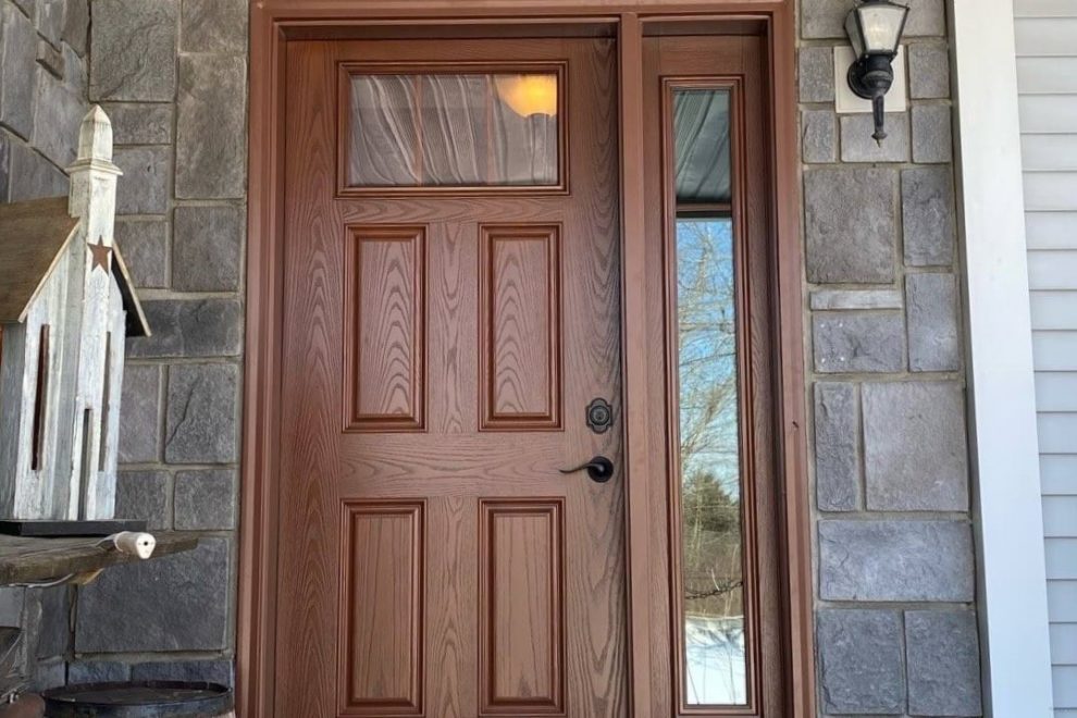 New Entry Door With Sidelight