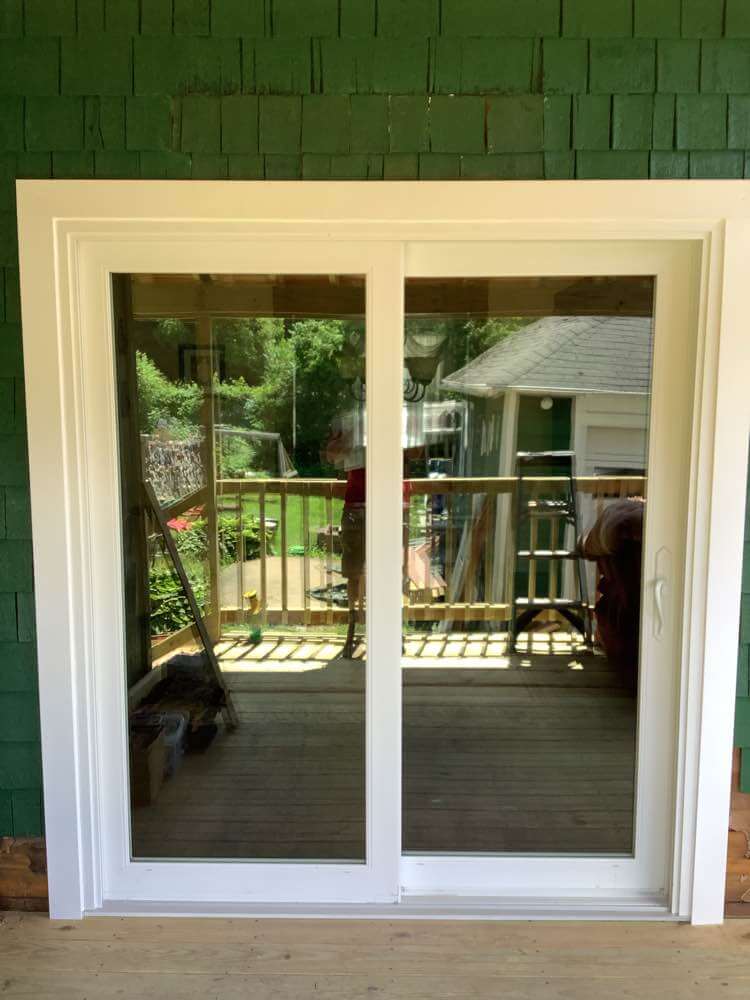 New Sliding Glass Door