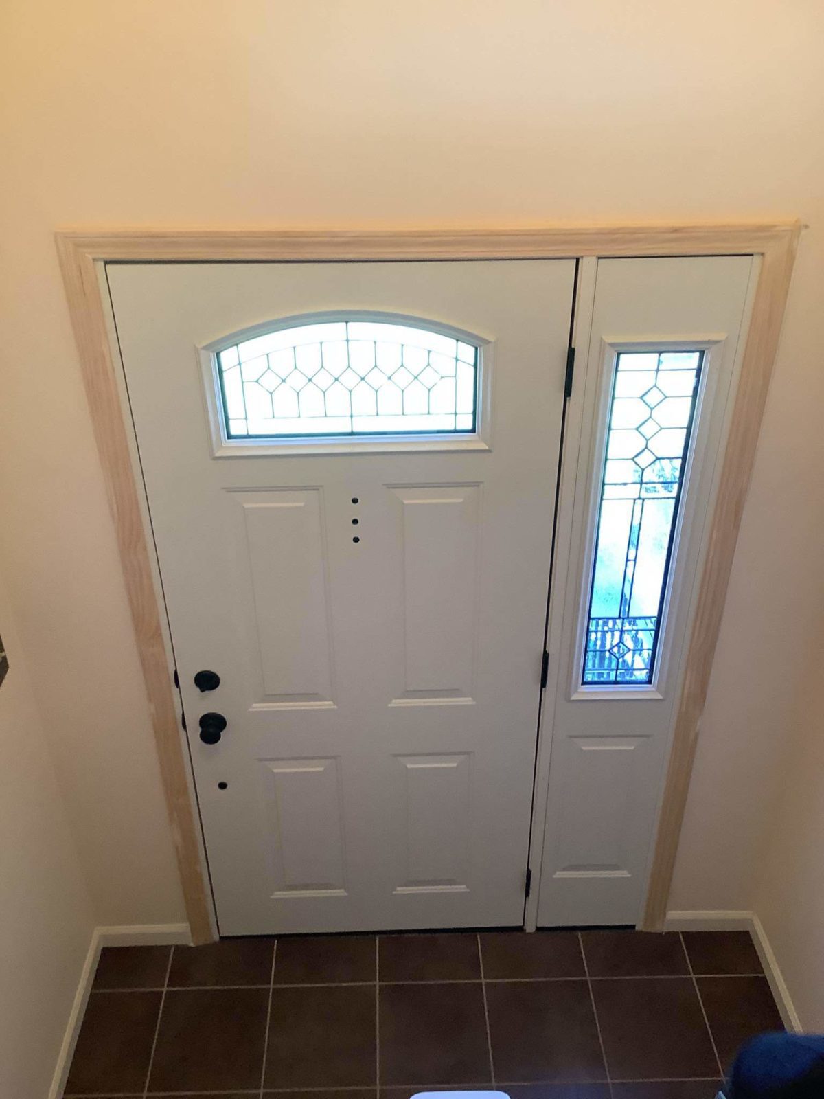 New Entry Door-Interior