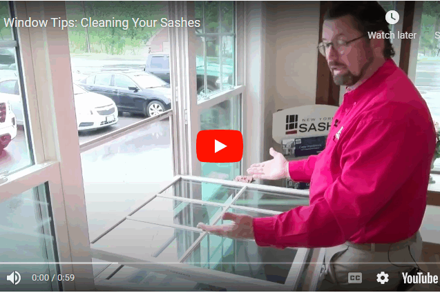 Cleaning Sashes Scot Hayes shows how to clean New York Sash windows
