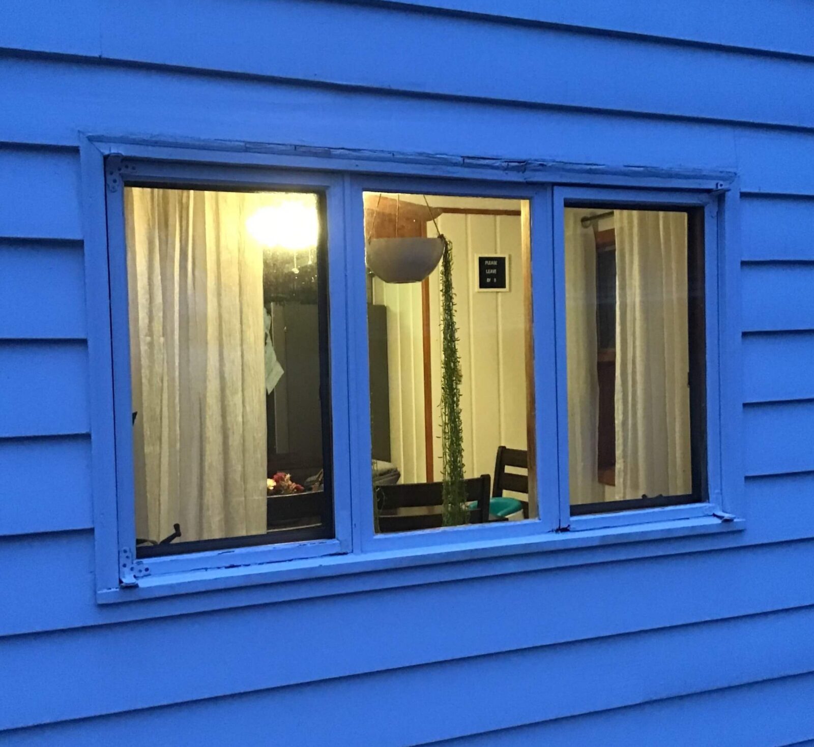 Casement window before