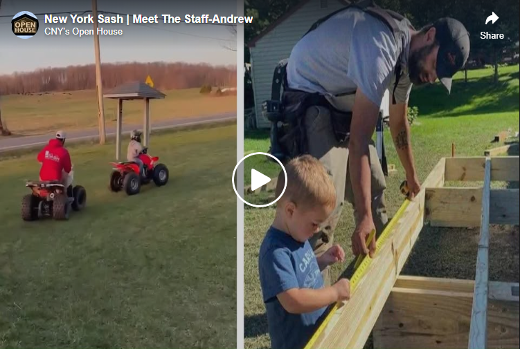 Meet Andrew, one of many of our friendly, professional, and trustworthy staff at New York Sash. Let Our Family take Care of Your Family!