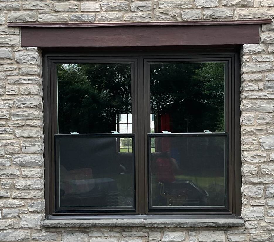 Secure and stylish double hung windows, installed by New York Sash in a beautiful home in Whitesboro, providing ventilation and light.