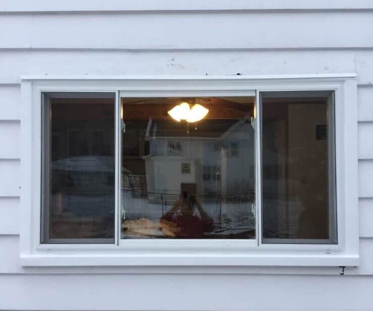 New slider window-exterior