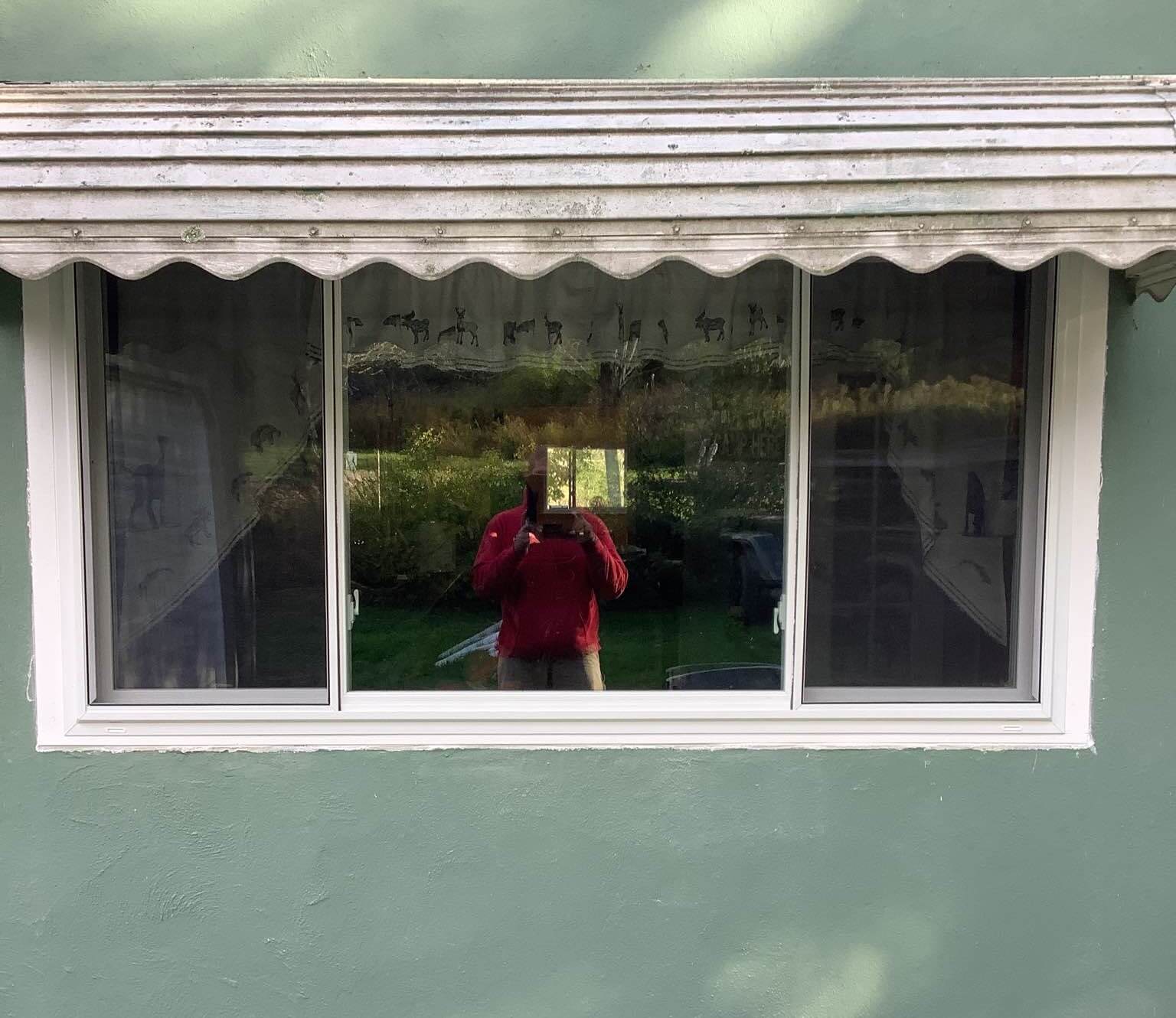 New three lite slider window.