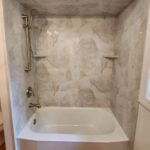 tub-shower-brushed-nickel-fixtures