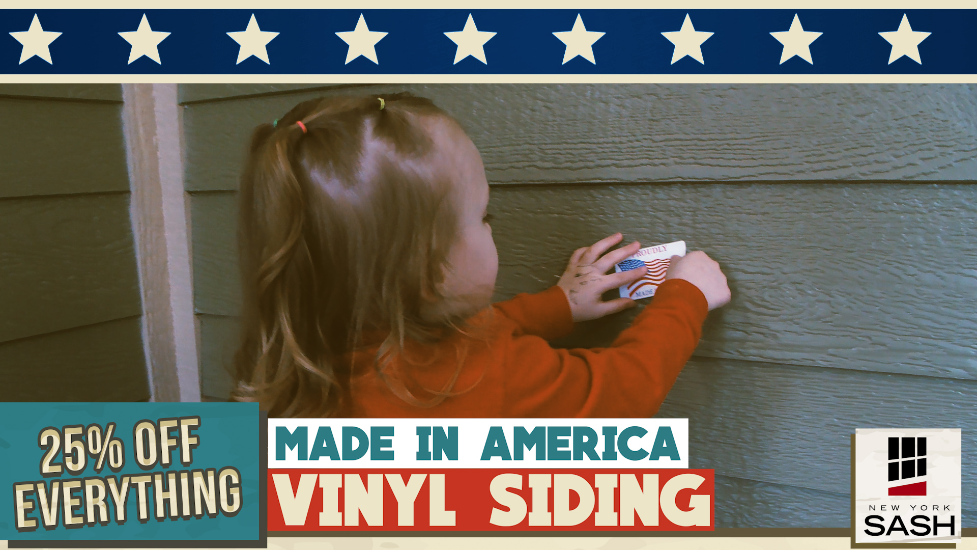 Vinyl siding installation