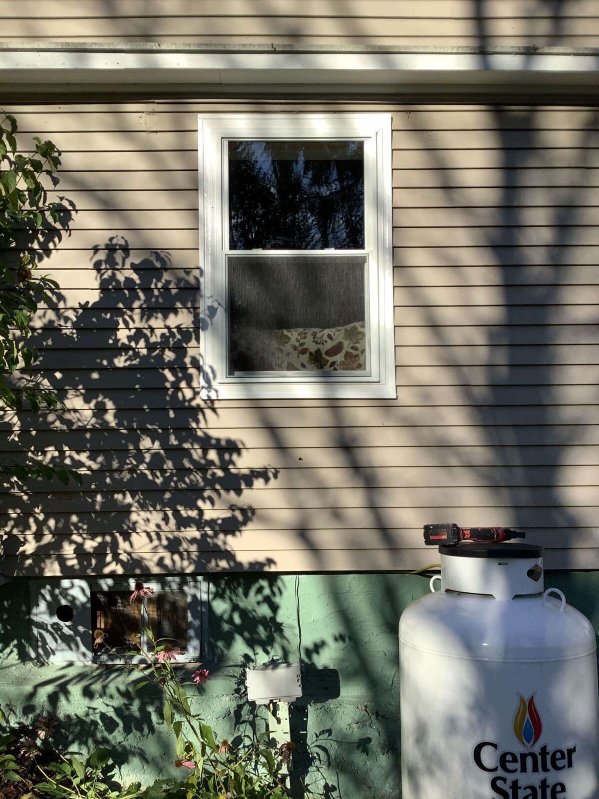 New double hung window.