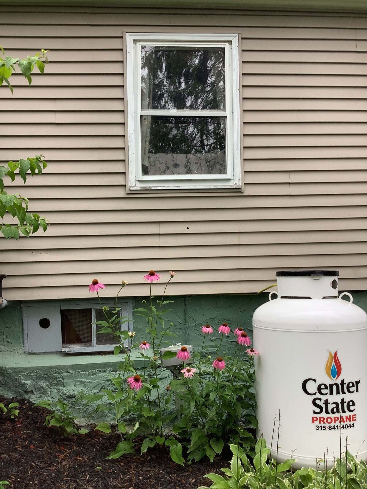 Double hung window before
